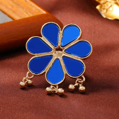 Wholesale Jewelry Cute Sweet Flower Alloy Plating Adjustable Ring