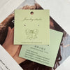Wholesale Jewelry Display Board Made Of Paper And Cardboard With Printing For Earrings Necklace Hairpin Ring