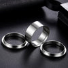 Wholesale Jewelry Diy Handmade Ring Empty Support Accessories Titanium Steel Geometric Polished Unisex