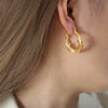 Wholesale Jewelry Dolphin 316L Stainless Steel Electroplated Marine Life Style Necklace Earrings For Women