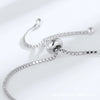 Wholesale Jewelry Eggshaped S925 Silver Cultivated Emerald Geometric Inlay Women's Bracelet