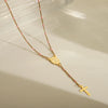 Wholesale Jewelry Elegant Ethnic Style Portrait Stainless Steel 203L 18K Gold Plated Enamel Necklace