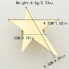 Wholesale Jewelry Elegant Exaggerated Sun Star Moon 304 Stainless Steel 14K Gold Plated Plating Open Rings