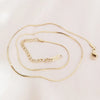 Wholesale Jewelry Elegant Geometric Titanium Steel Plating Necklace