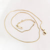 Wholesale Jewelry Elegant Geometric Titanium Steel Plating Necklace