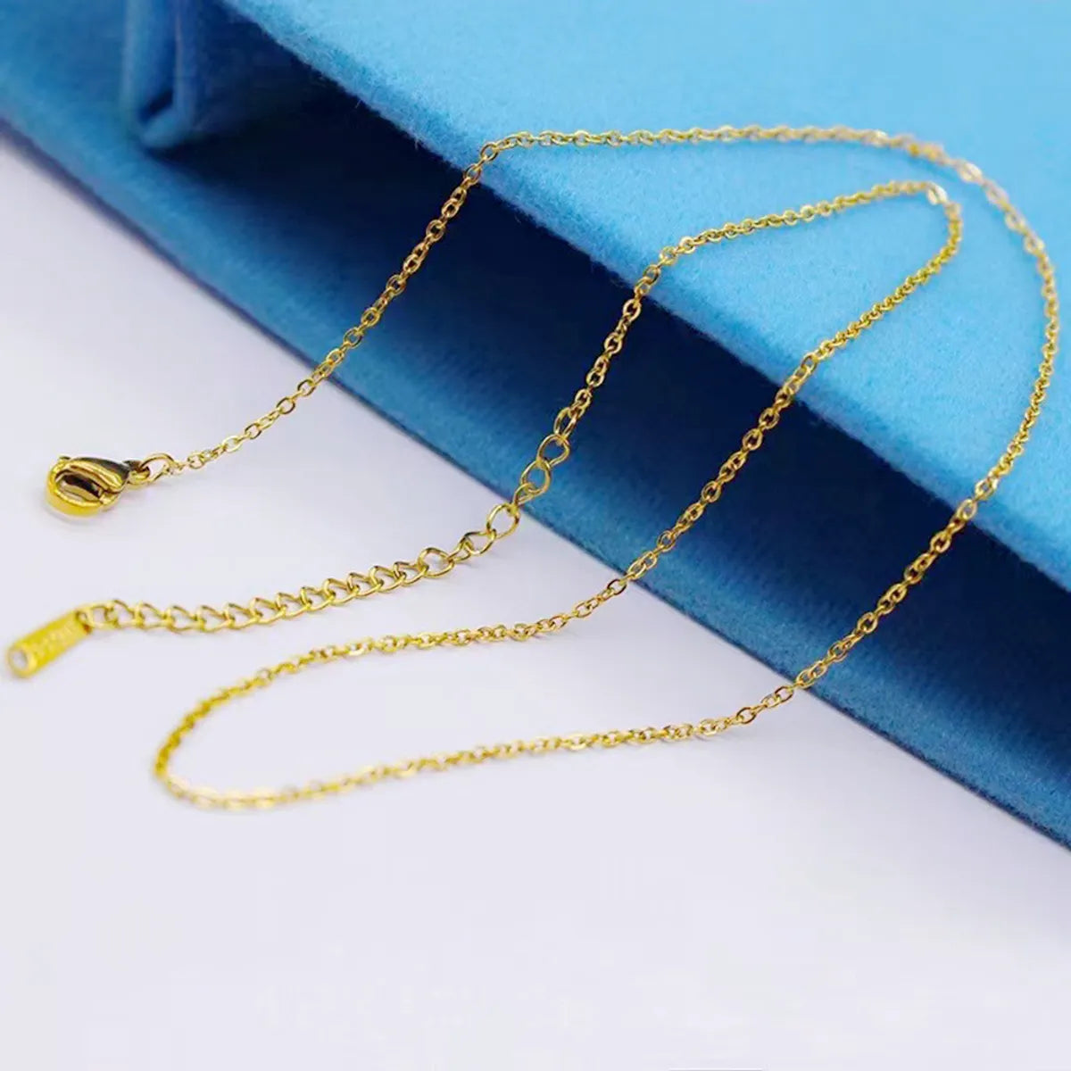 Wholesale Jewelry Elegant Geometric Titanium Steel Plating Necklace