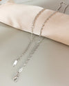 Wholesale Jewelry Elegant Geometric Titanium Steel Plating Necklace