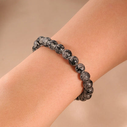 Elegant Glam Luxurious Crack Glass Wholesale Wristband