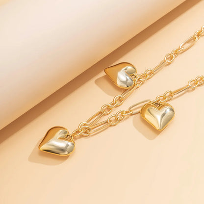 Wholesale Jewelry Elegant Heart Shape Alloy Waist Chain