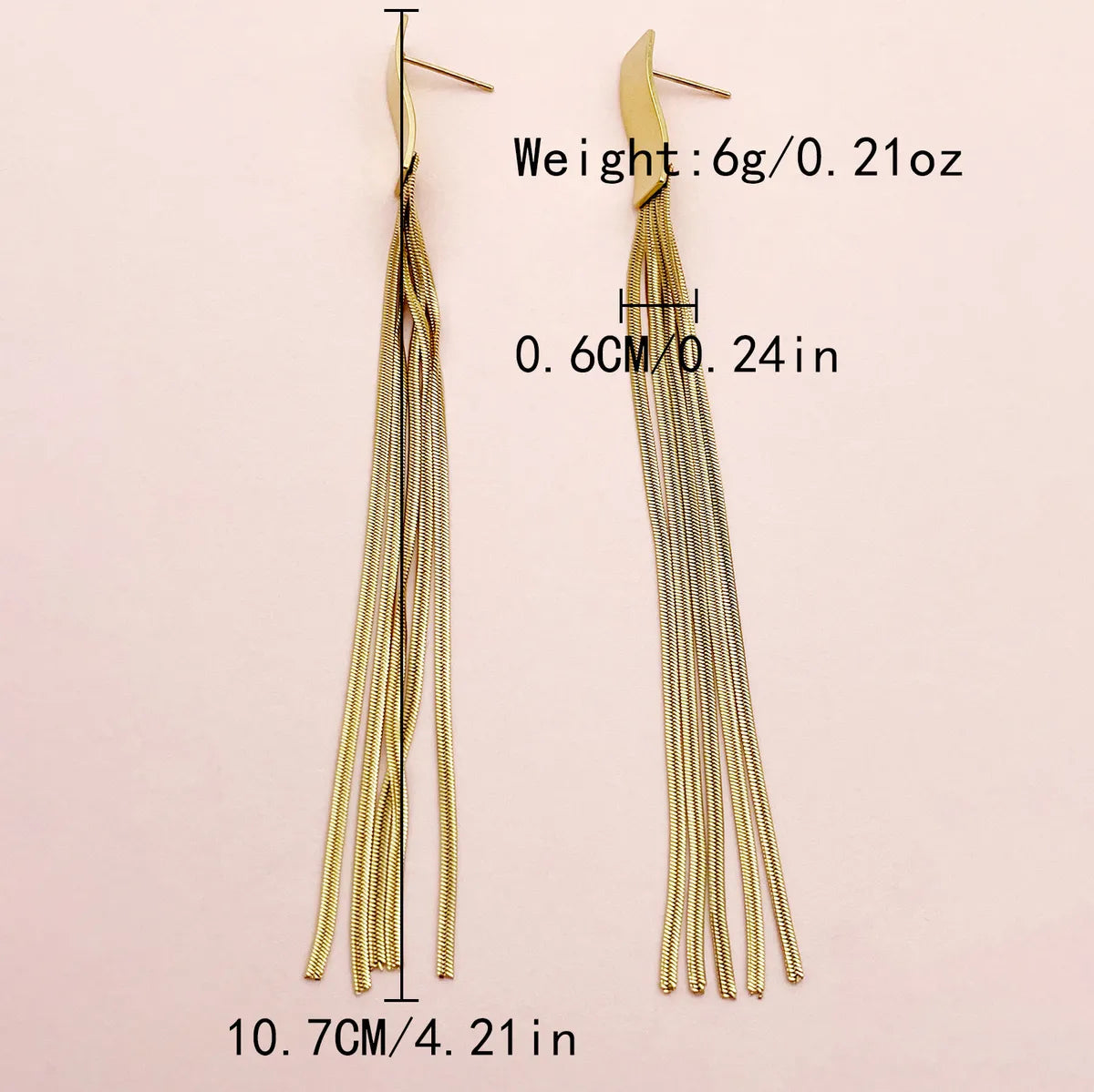 Wholesale Jewelry Elegant Lady Classic Style Heart Shape Cat 304 Stainless Steel 14K Gold Plated Tassel Plating Hollow Out Earrings Necklace