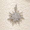 Wholesale Jewelry Elegant Minimalist Star Copper Plated Real Gold Pendant Necklace With Zircon
