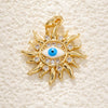 Wholesale Jewelry Elegant Minimalist Star Copper Plated Real Gold Pendant Necklace With Zircon