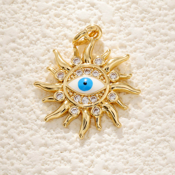 Wholesale Jewelry Elegant Minimalist Star Copper Plated Real Gold Pendant Necklace With Zircon