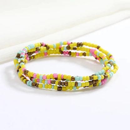 Wholesale Jewelry Ethnic Style Solid Color Seed Bead Handmade Waist Chain