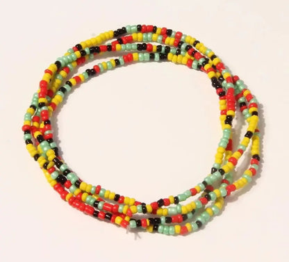 Wholesale Jewelry Ethnic Style Solid Color Seed Bead Handmade Waist Chain