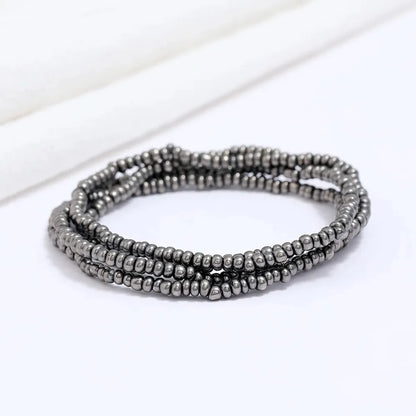 Wholesale Jewelry Ethnic Style Solid Color Seed Bead Handmade Waist Chain