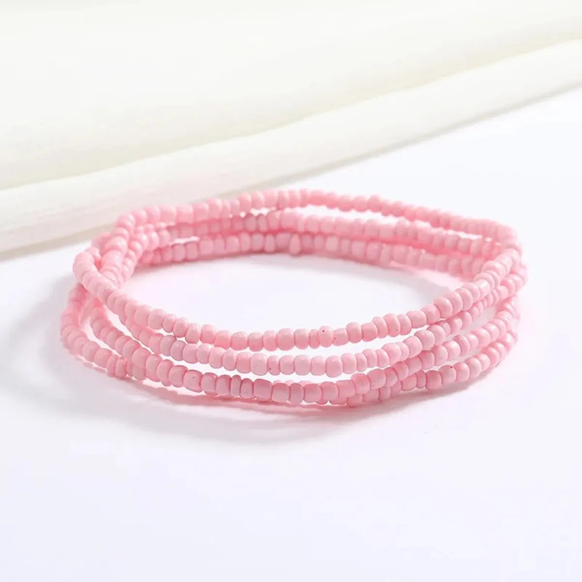 Wholesale Jewelry Ethnic Style Solid Color Seed Bead Handmade Waist Chain