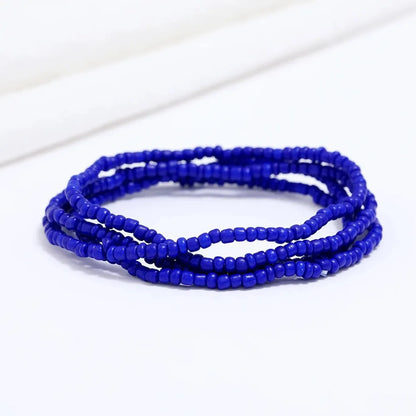 Wholesale Jewelry Ethnic Style Solid Color Seed Bead Handmade Waist Chain