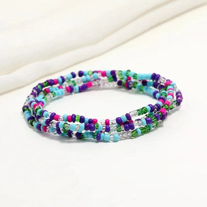 Wholesale Jewelry Ethnic Style Solid Color Seed Bead Handmade Waist Chain