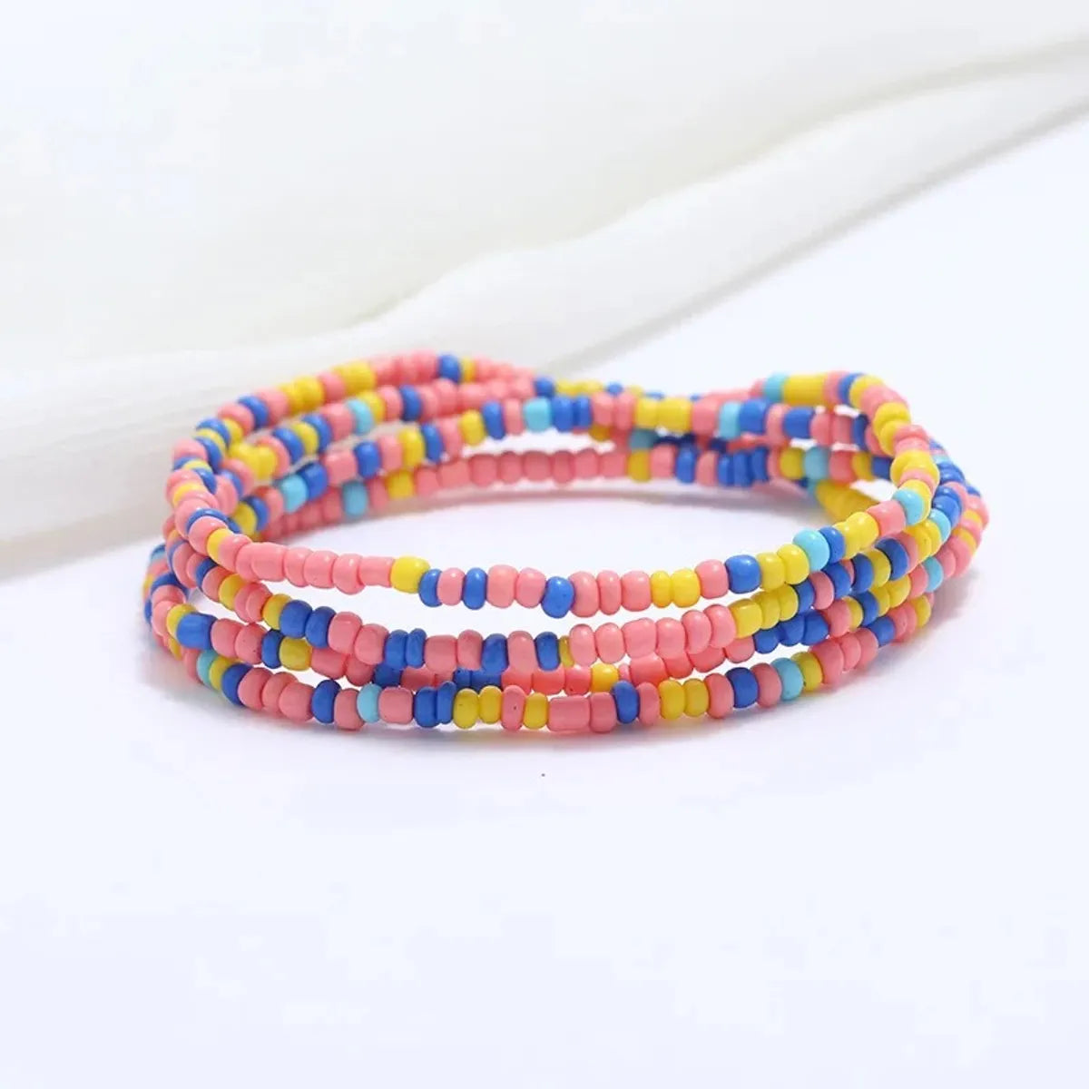 Wholesale Jewelry Ethnic Style Solid Color Seed Bead Handmade Waist Chain