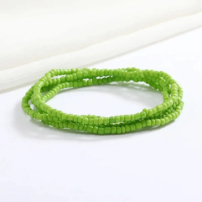 Wholesale Jewelry Ethnic Style Solid Color Seed Bead Handmade Waist Chain