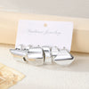 Wholesale Jewelry Exaggerated Geometric Plastic Resin Electroplated Earrings For Women