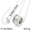 Wholesale Jewelry Exaggerated Personality Metal O Chain Titanium Steel Electroplated Unisex Jewelry Set