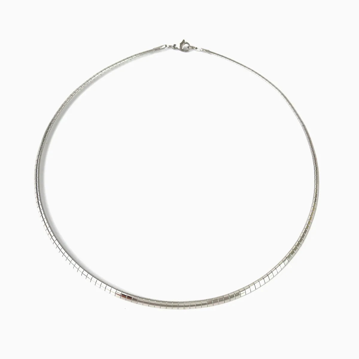 Wholesale Jewelry Exaggerated Simple Style Solid Color 316L Stainless Steel  18K Gold Plated Irregular Choker