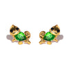 Wholesale Jewelry Fashion Cartoon Characters S925 Silver And Copper Earrings Set With Microinlaid Zircon For Women