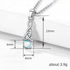 Wholesale Jewelry Fashion Copper Mixed Gem Inlay Zircon Dropshaped Ochain Ear Hook Necklace And Earrings Set