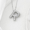 Wholesale Jewelry Fashion Copper Plated Alphabet Pendant Hip Hop Necklace