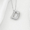 Wholesale Jewelry Fashion Copper Plated Alphabet Pendant Hip Hop Necklace