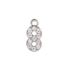 Wholesale Jewelry Fashion Digital Brass Goldplated Inlaid Zircon Pendant Necklace Accessories