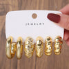 Wholesale Jewelry Fashion Exaggerated Acrylic Geometric Electroplated Women's Drop Earrings