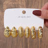 Wholesale Jewelry Fashion Exaggerated Acrylic Geometric Electroplated Women's Drop Earrings