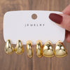 Wholesale Jewelry Fashion Exaggerated Acrylic Geometric Electroplated Women's Drop Earrings