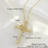 Wholesale Jewelry Fashion Heart Shape Copper O Chain Pendant Necklace With Electroplating