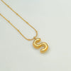 Wholesale Jewelry Fashion Letters Stainless Steel 18K Gold Plated Necklace For Women