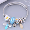 Wholesale Jewelry Fashion Metal Bee Pendant Metal Bracelet Nihaojewelry