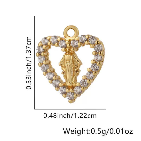 Wholesale Jewelry Fashion Ol Geometric Copper Inlaid Zircon Necklace Pendant