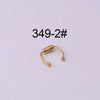 Nose Rings & Studs Fashion Geometric 316 Stainless Steel  Plating