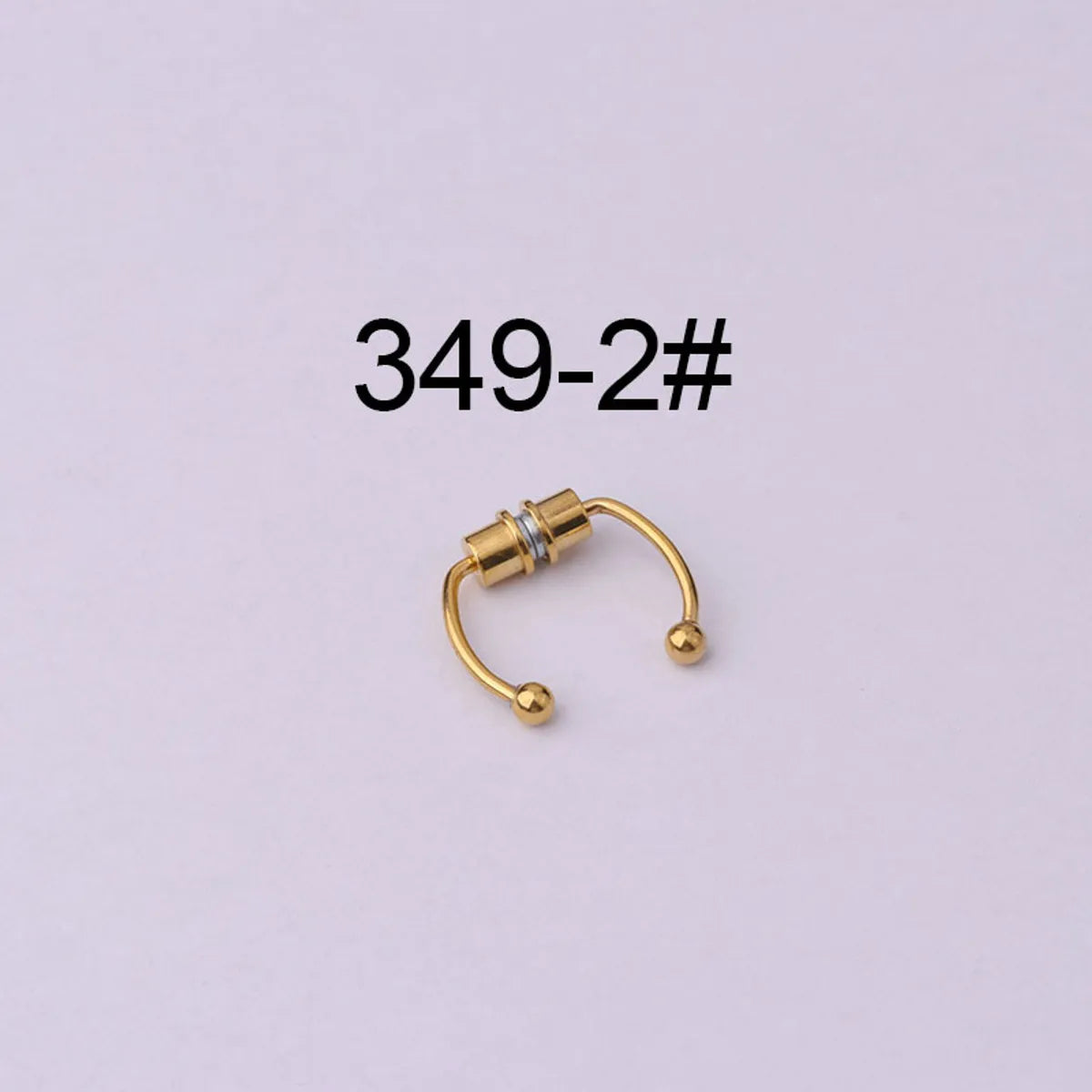 Nose Rings & Studs Fashion Geometric 316 Stainless Steel  Plating