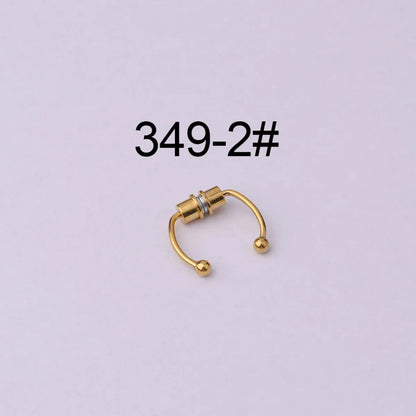 Nose Rings & Studs Fashion Geometric 316 Stainless Steel  Plating