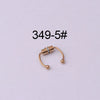 Nose Rings & Studs Fashion Geometric 316 Stainless Steel  Plating