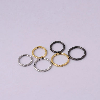 Nose Rings & Studs Fashion Geometric 316 Stainless Steel  Plating