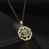 Wholesale Jewelry Fashionable Cute Devil's Eye Geometric Copper Ochain Pendant Necklace For Women Electroplated