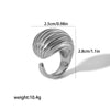 Wholesale Jewelry French Retro Style Stainless Steel Electroplated Water Drop And Love Heart Earrings For Women