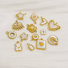 Wholesale Jewelry Freshwater Shell Inlay Stainless Steel Light Luxury Pendant