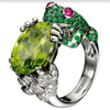 Wholesale Jewelry Frog Combination Alloy Geometric Electroplated