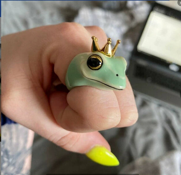 Wholesale Jewelry Frog Combination Alloy Geometric Electroplated